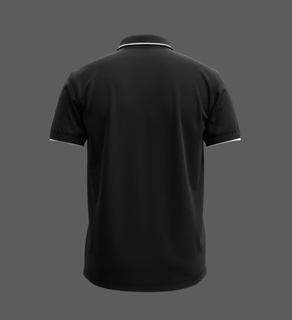 Men's Black Polo T-shirt