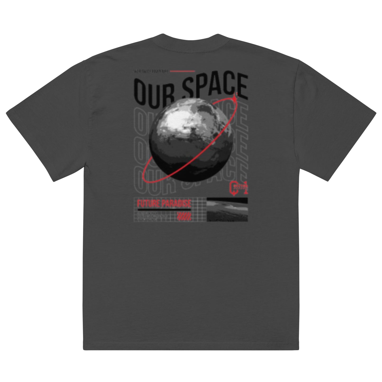 Our Space Men's Oversized T-shirt