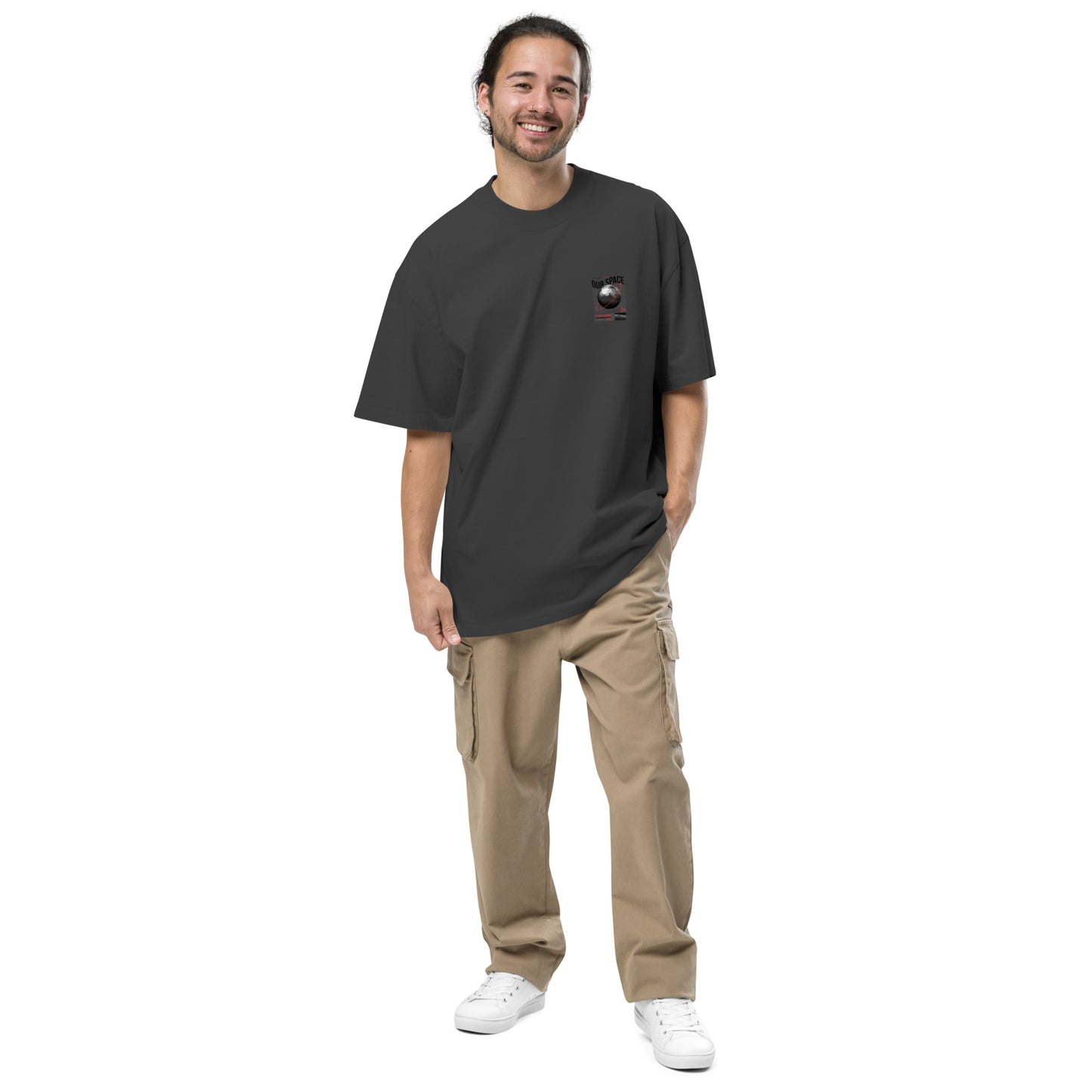 Our Space Men's Oversized T-shirt