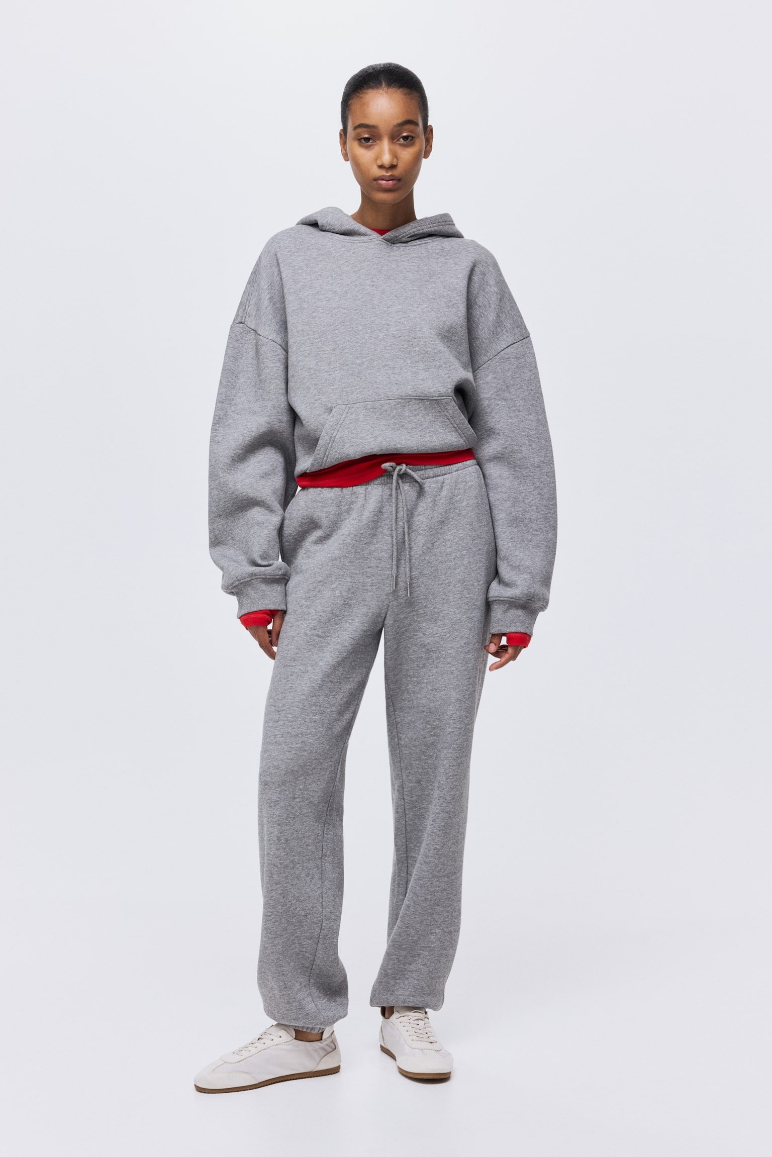 Cotton-blend sweatpants