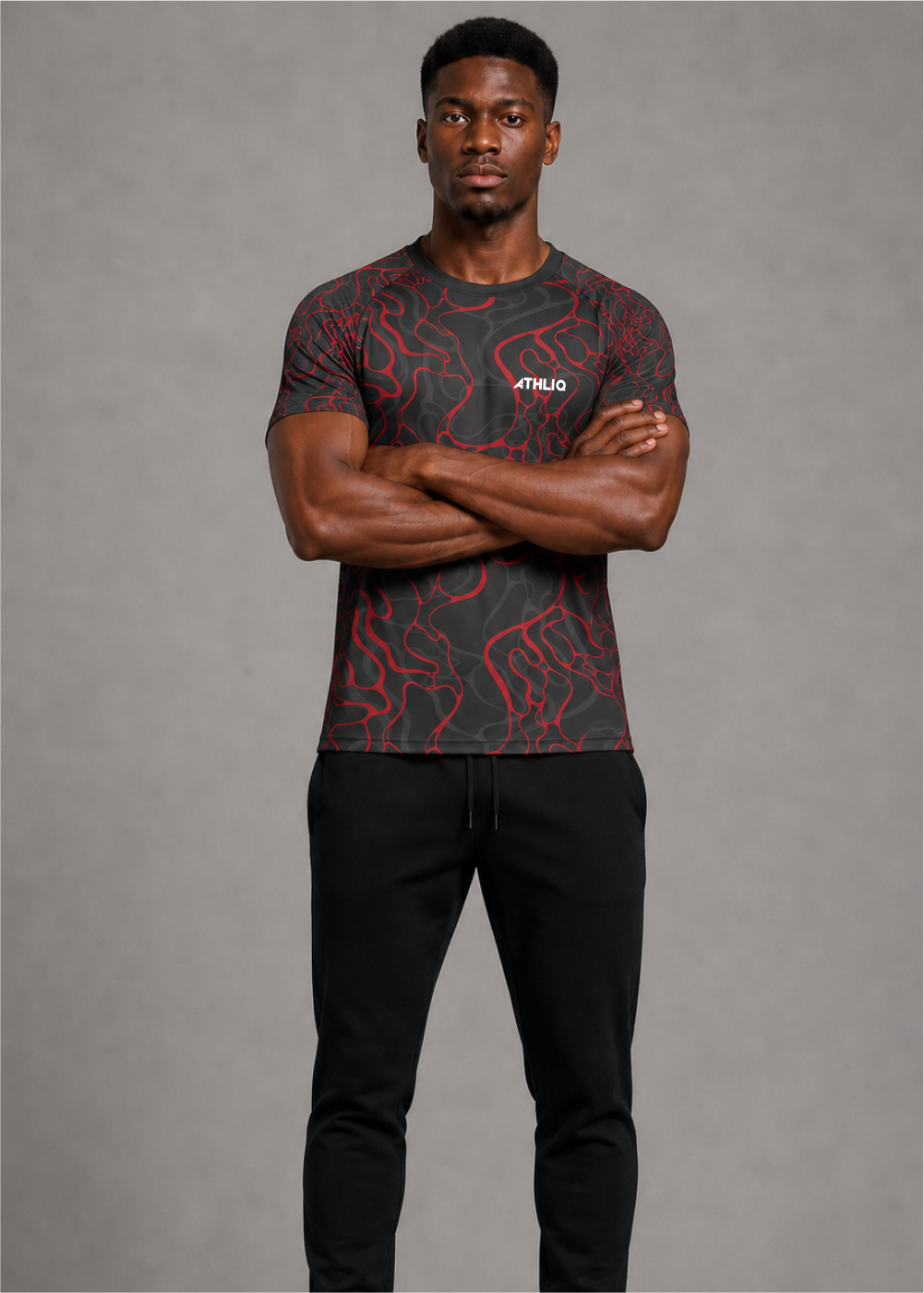 Men's Stride Pro Printed Short Sleeve
