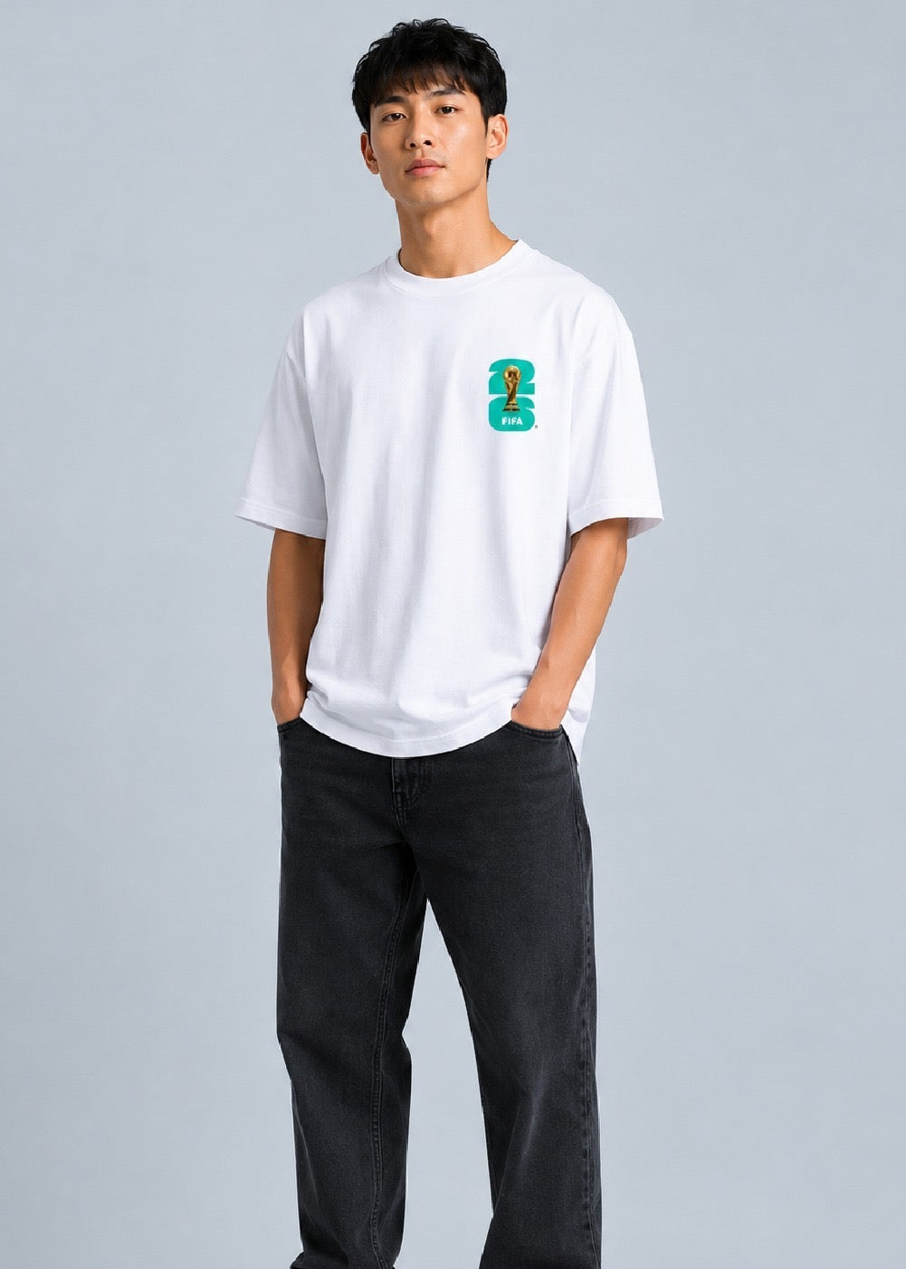 Victory Flame Oversized Graphic Tee