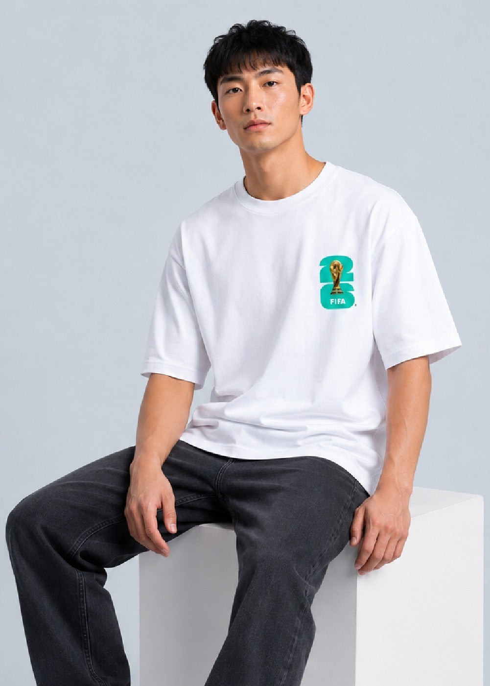 Victory Flame Oversized Graphic Tee